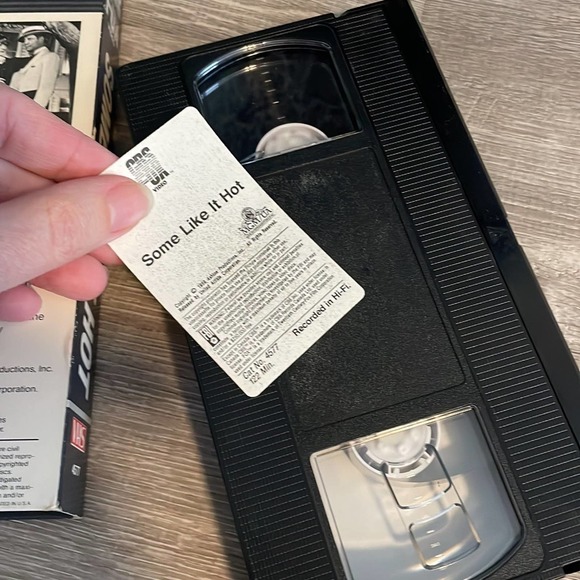 Some like it hot  VHS Marilyn Monroe Vhs movie - Picture 4 of 4